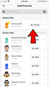 How to view who added you on snapchat?