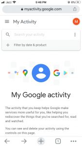 Date Vise Google Chrome History in Your Phone