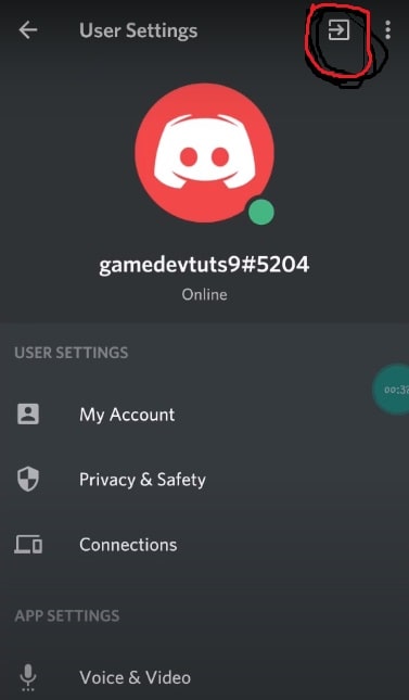 How to Logout of Discord