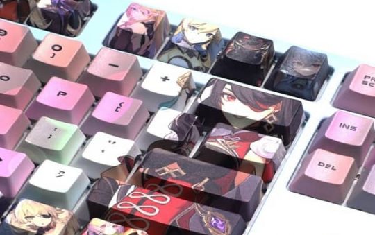 Anime keycaps for you straight away