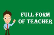 What is the full form of Teacher?