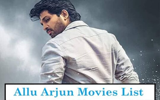 Allu Arjun Movies List 2022
